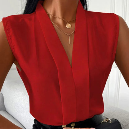 Vikkie Blouse | Sleeveless Blouse