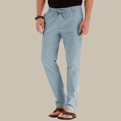 Hugo | Casual summer pants with elastic band