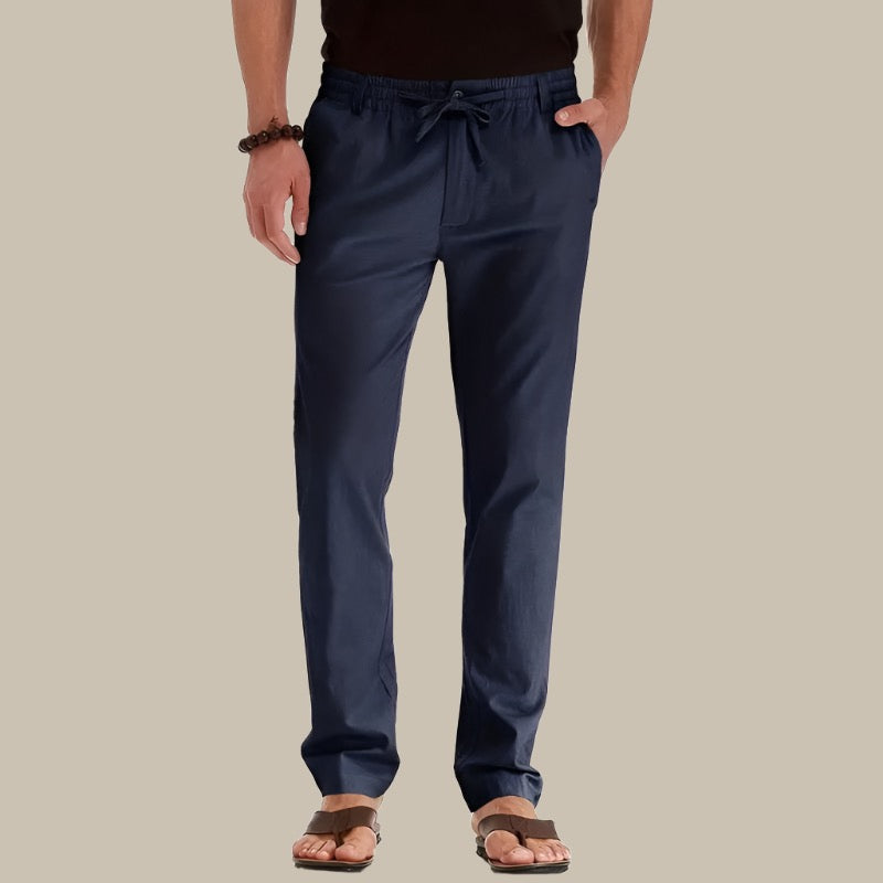 Hugo | Casual summer pants with elastic band