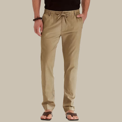 Hugo | Casual summer pants with elastic band