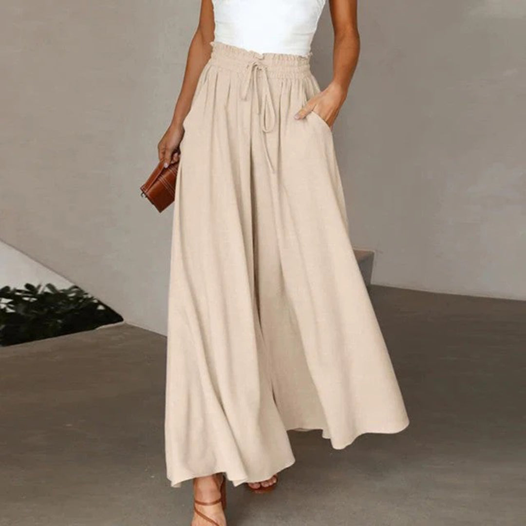 Émilie - Summer wide-leg pants