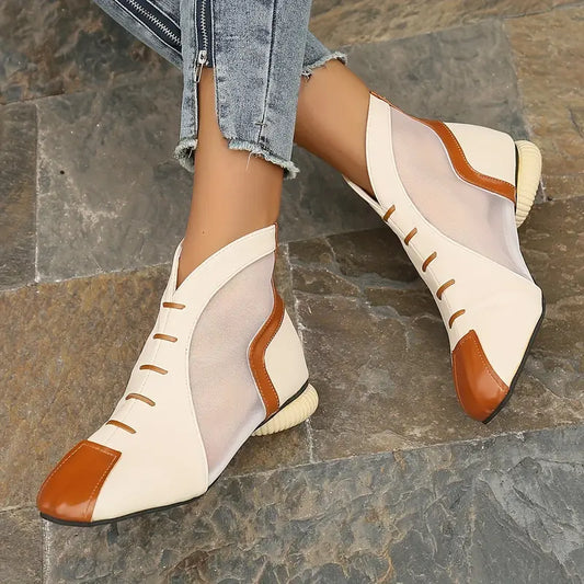 Women's colorblock heels - Karyne