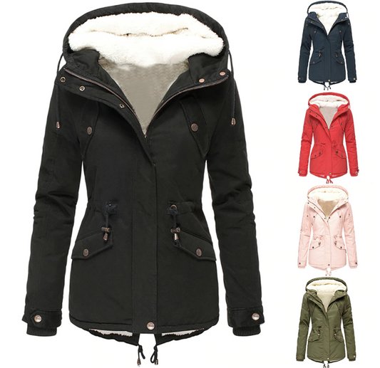 Comfortable women's jacket for fall and winter