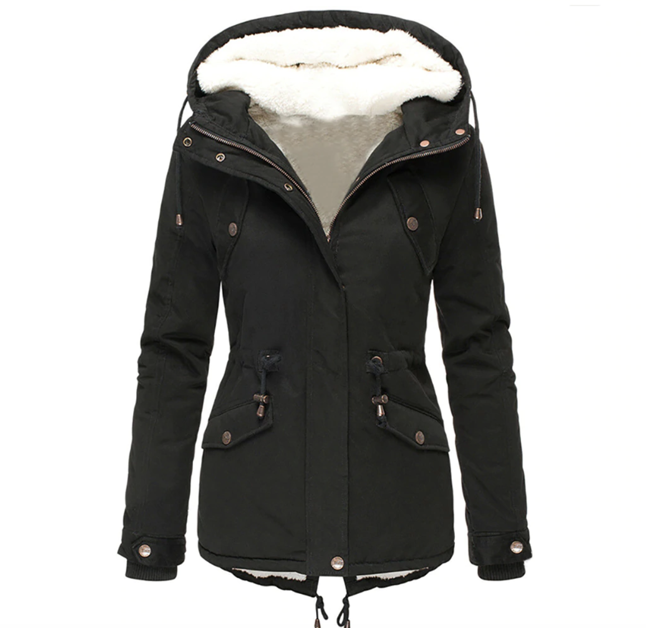 Comfortable women's jacket for fall and winter