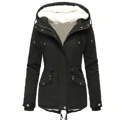 Comfortable women's jacket for fall and winter