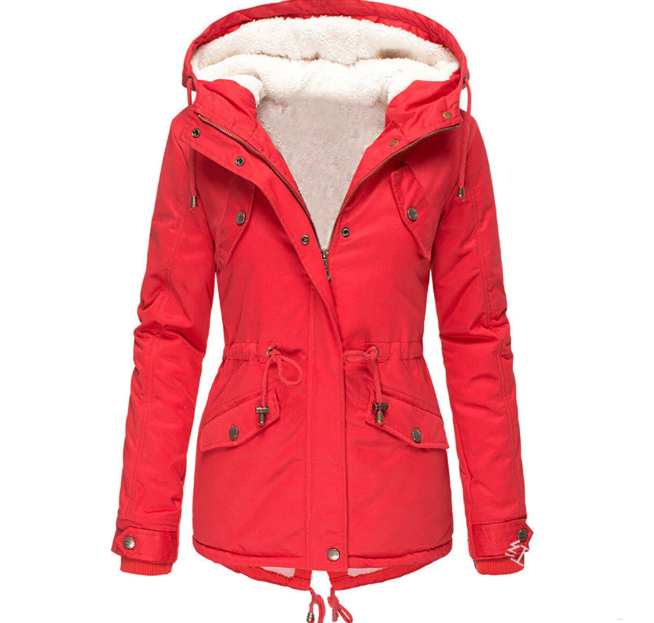 Comfortable women's jacket for fall and winter