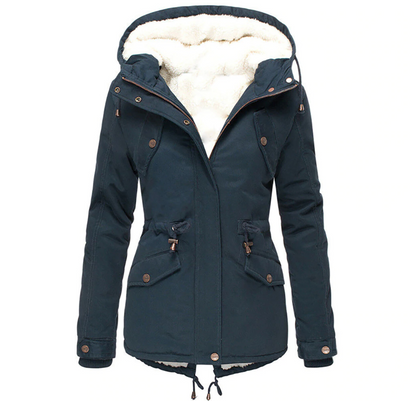 Comfortable women's jacket for fall and winter