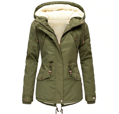 Comfortable women's jacket for fall and winter