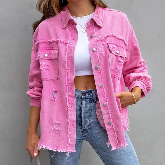 Fashionable denim jacket for women - Billie