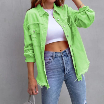 Fashionable denim jacket for women - Billie