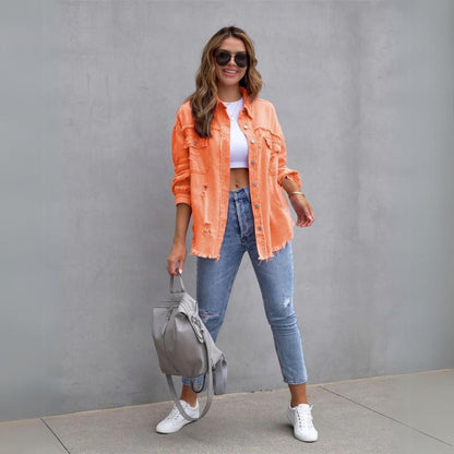 Fashionable denim jacket for women - Billie