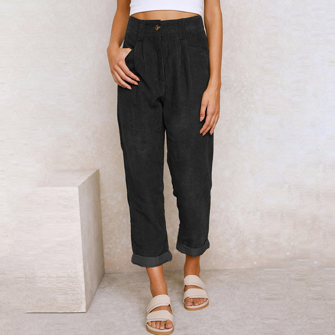 Margaux - Comfortable corduroy pants