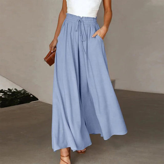 Émilie - Summer wide-leg pants