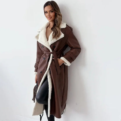 Yanira - long fur winter coat