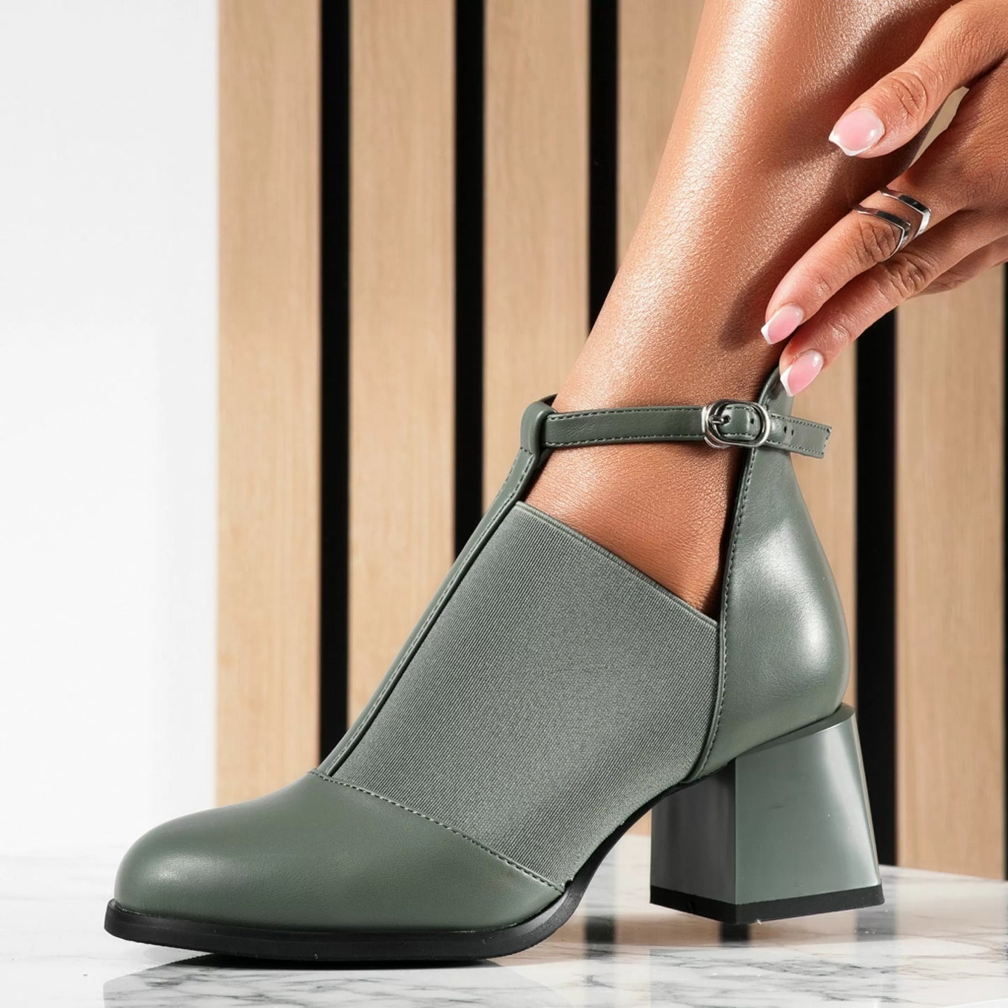 Patricia - Leather Ankle Boots