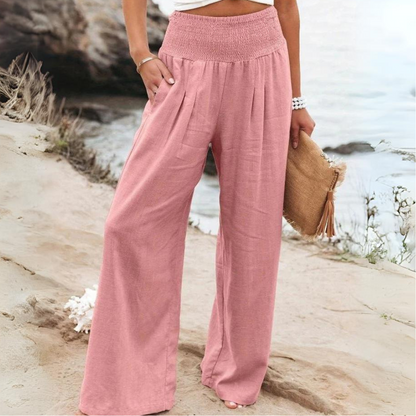 Emma - Elegant Trousers Mid Waist