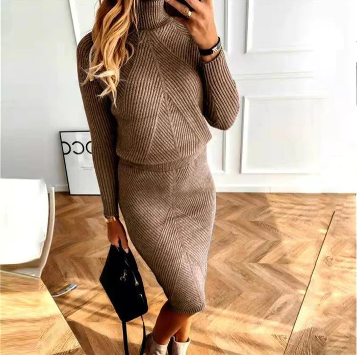 Christa | Cozy sweater knit dress