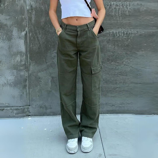 Pauline - Women's casual cargo pants