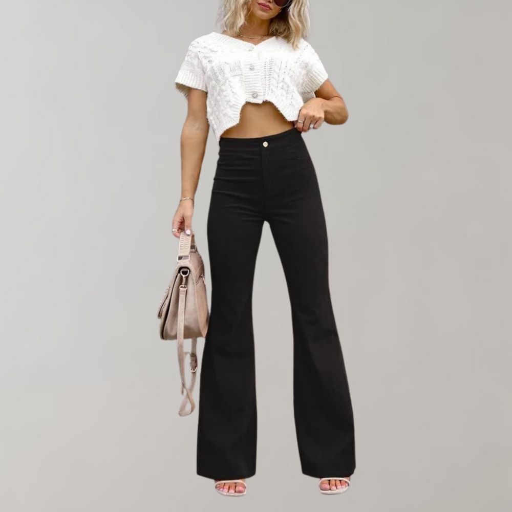 Josephine - Corduroy flared pants