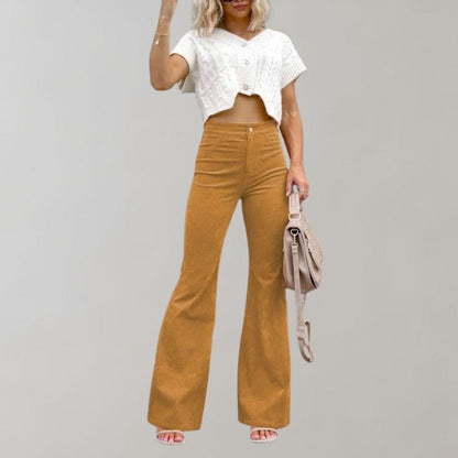 Josephine - Corduroy flared pants