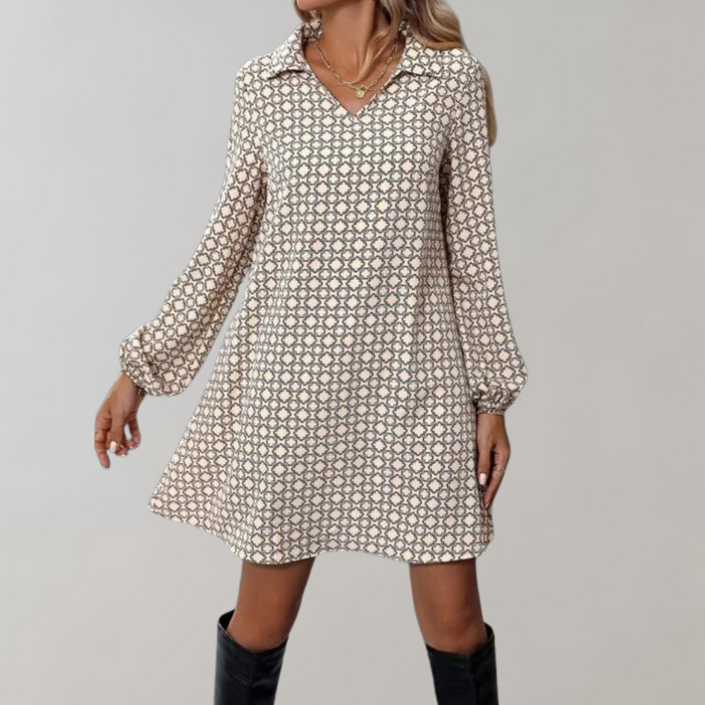 Eira - Women's long sleeve dress.