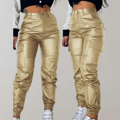 Aloisa - Elegant cargo pants for women