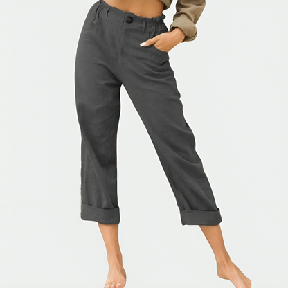 Camille - Comfortable cropped pants