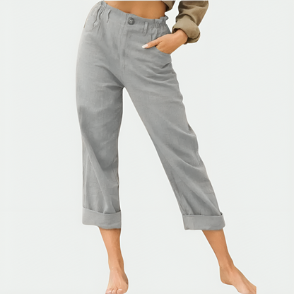 Camille - Comfortable cropped pants