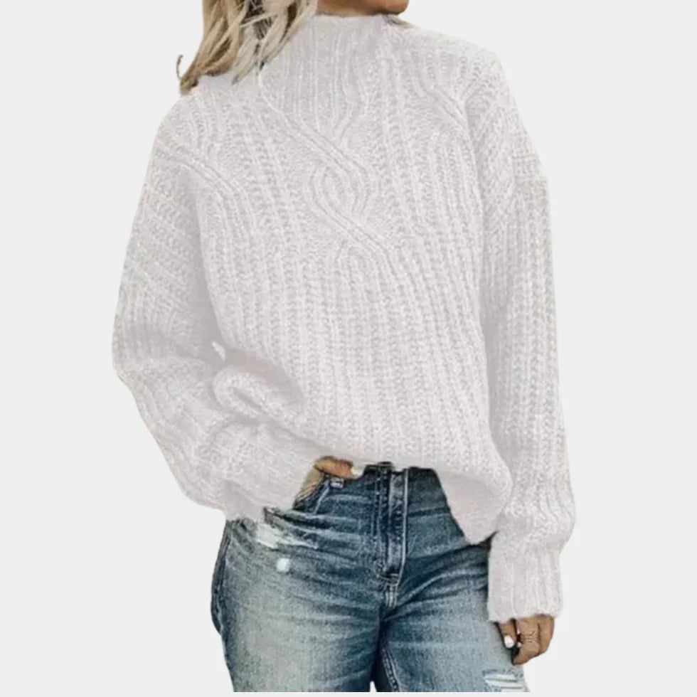 Violeta - comfortable knitted sweater for women