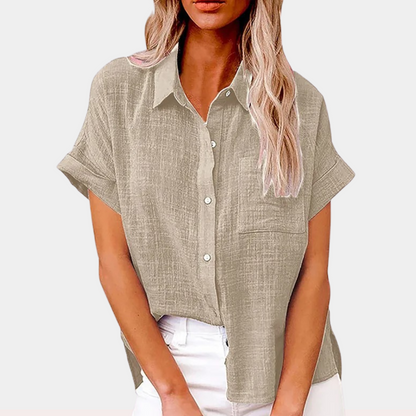 FIONNA | Relaxed summer blouse for women