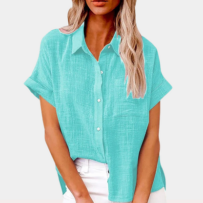 FIONNA | Relaxed summer blouse for women