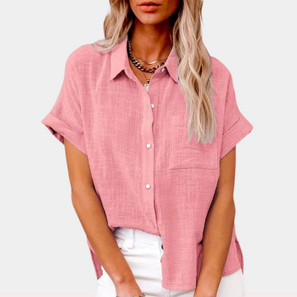 FIONNA | Relaxed summer blouse for women