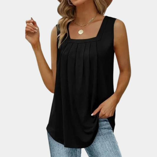 Emily - Women's square neckline tops