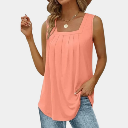 Emily - Women's square neckline tops