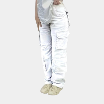 Cecilia - Women's cargo pants with multiple pockets