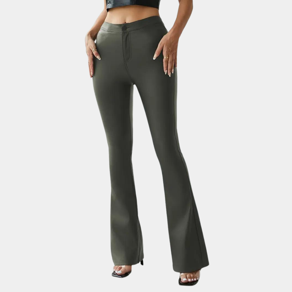 Rosalie - Casual slim flared women's pants