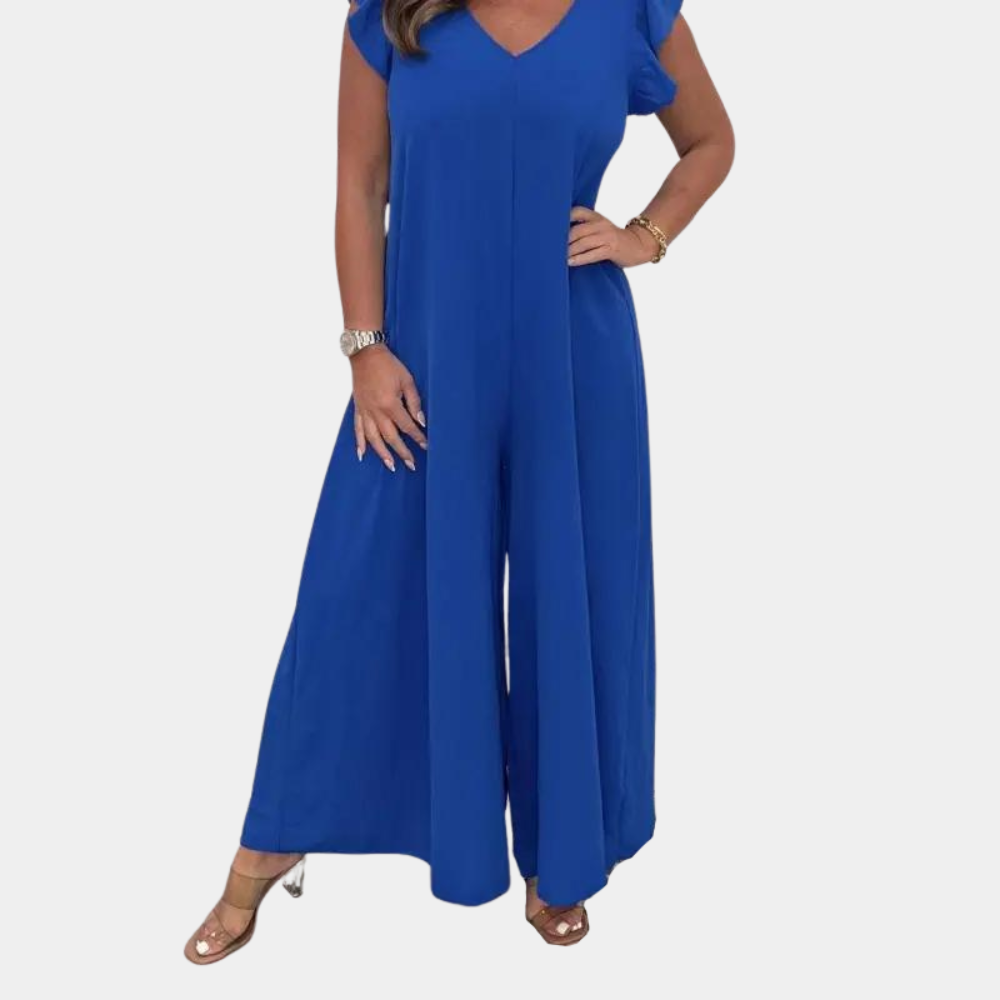 Casual jumpsuit dress for ladies