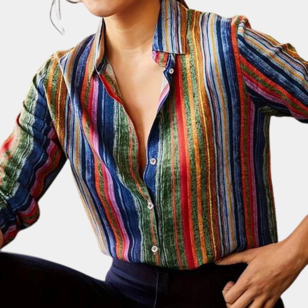 Colorful women's blouse