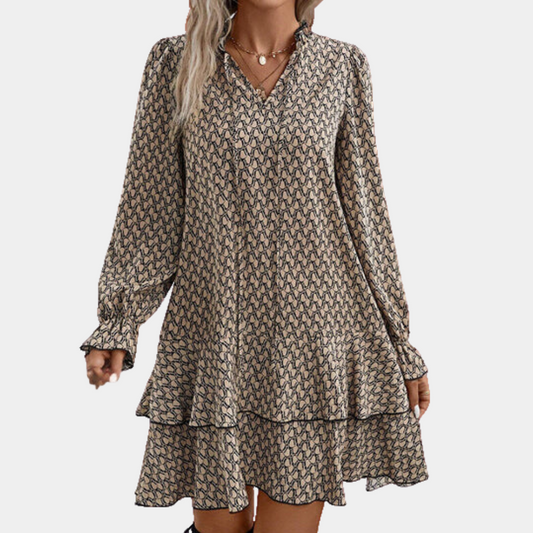 Women's long-sleeved dress