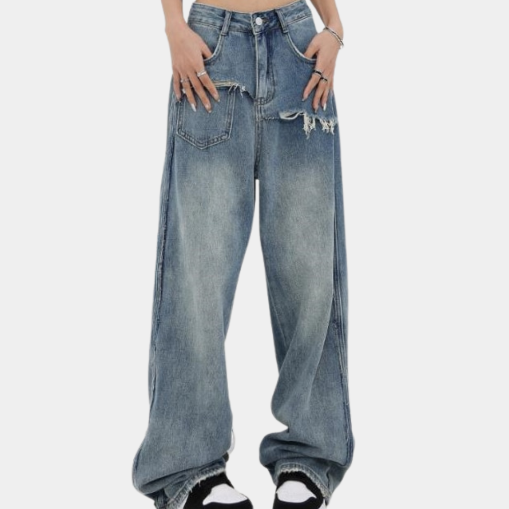 Women's denim pants