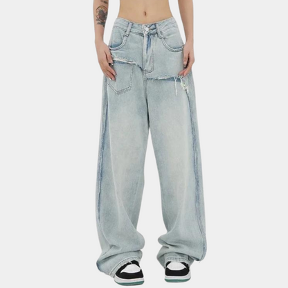 Women's denim pants