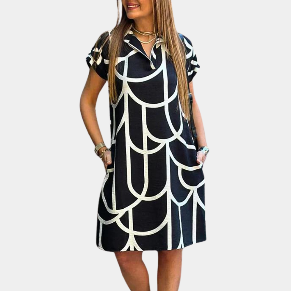 Cecile - Elegant midi dress for women