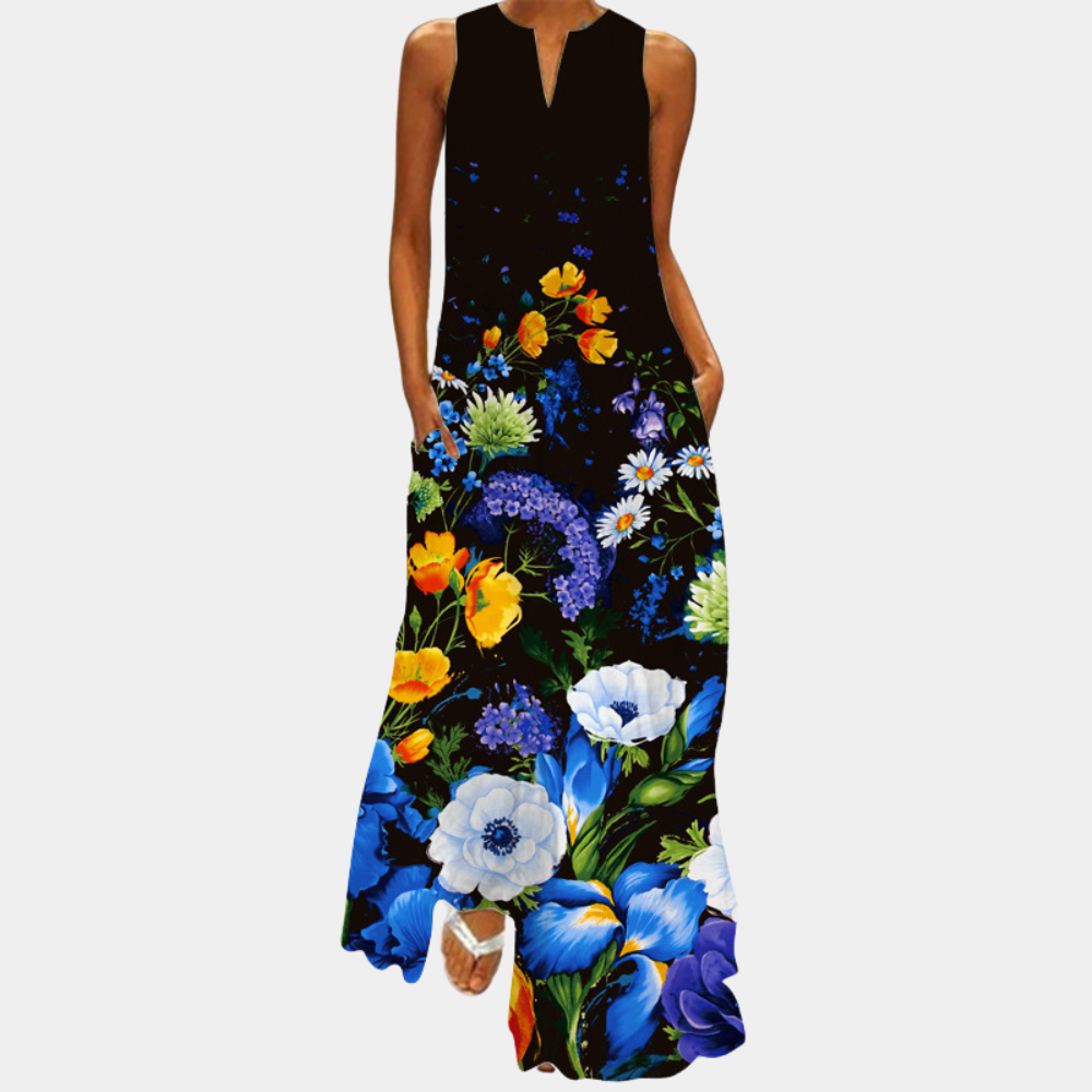 Cliona - Colorful women's dress