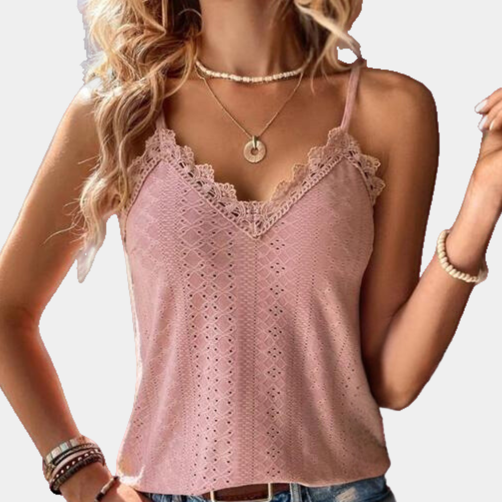 Stylish women's v-neck top