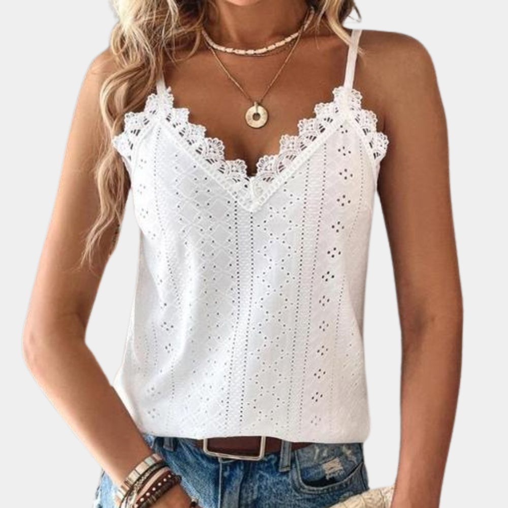 Stylish women's v-neck top