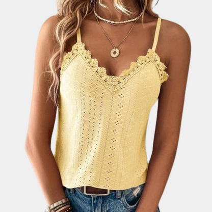 Stylish women's v-neck top