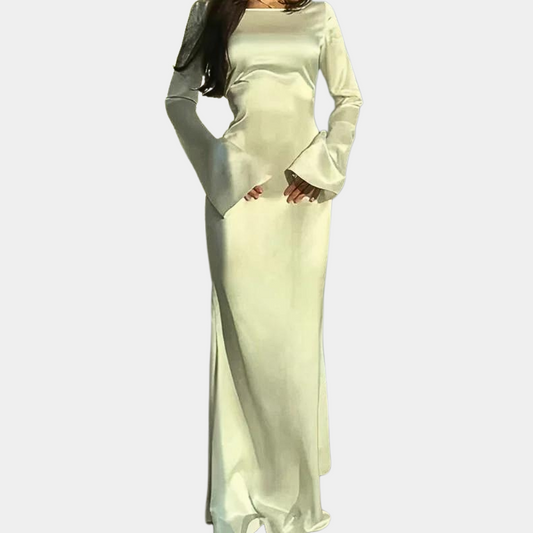 Elegant long women's dress