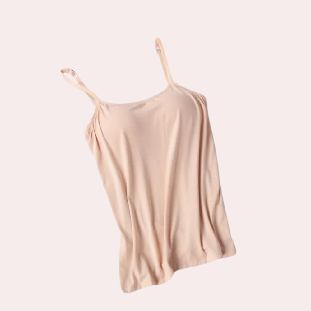 Comfortable padded tank top for