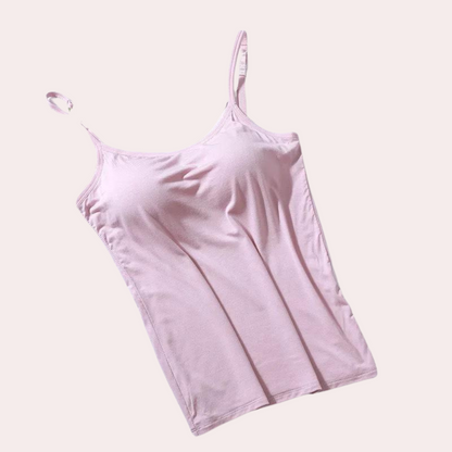 Comfortable padded tank top for