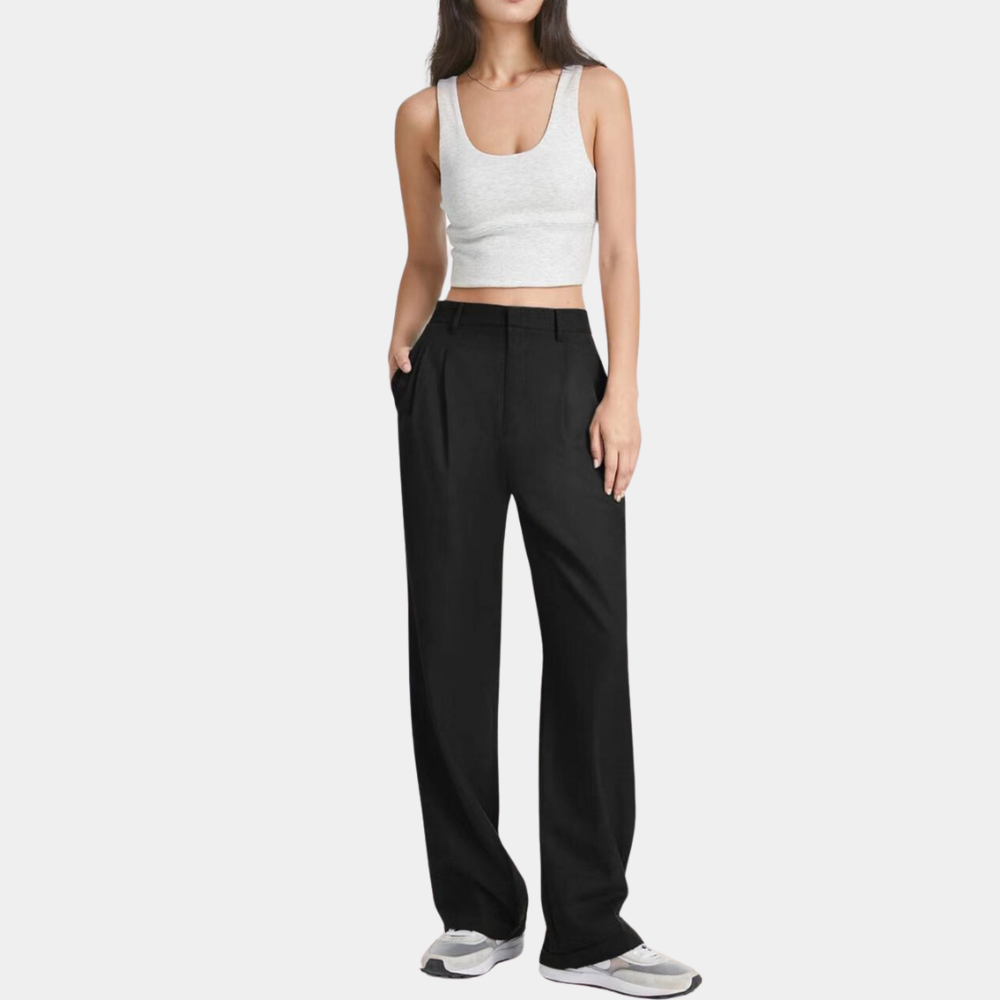 Marcia - Elegant loose fit women's pants